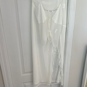 Peppermayo White Maxi Skit and Top Set